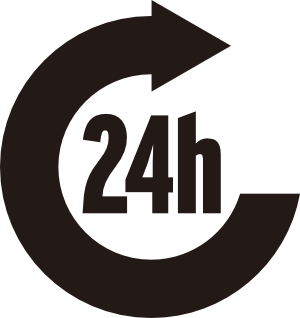 Funky rund um die Uhr Notdienst Icon
